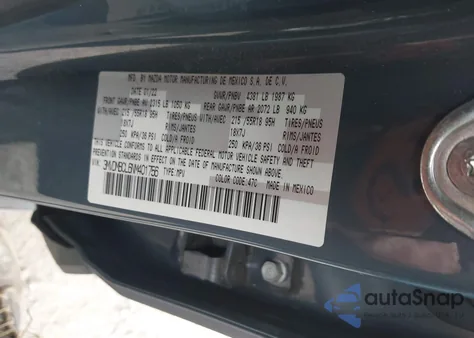 2022 Mazda Cx-30 Carbon Edition из США, поврежденный, VIN 3MVDMBCL6NM401756